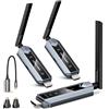 VENTION Trasmettitore e Ricevitore HDMI Wireless 656FT/200M con Schermo LED fino a 6 RXs