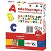 roba Lettere e Numeri Magnetici in Legno, Set ABC 31 Pezzi, Giocattoli Scolastici per Bambini, Multicolore