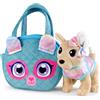 Simba - Chi Chi Love Music & Style, cm 15, Chihuahua di Peluche Interattivo con Musica e Suoni, Outfit Fashion Scintillante, con Accessori Glamour, dai 3 Anni, 105890134
