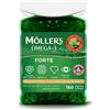 Moller's Omega 3 Forte Integratore con Olio di Pesce Concentrato 160 Capsule