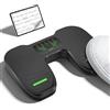 Eirolace Pedale Bluetooth per cambio pagina, volta pagina wireless muto, controller per musica e lettura per suonare strumenti, interruttore a pedale ricaricabile compatibile con tablet, Android e iOS
