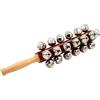 Générique Sleigh Bells - 12,6 x 2,76 x 1,97 Inches Wooden Sleigh Bells Instrument - Teaching Aids, Percussion Rattles, Children's Early Education, Parent-Child Interaction Accessories For Adults Kids