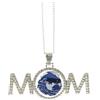Generic Blue Ocean Waves Night Dark Mother's Day Gift for Mom Nana Grandma Collana di compleanno, Medio