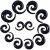 Longbeauty Set di 12 dilatatori per orecchio, 10 mm, 20 mm