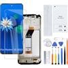 H&LYCYJ Schermo Display per Xiaomi Redmi 10 2022 21121119SG 22011119UY 21121119VL Kit di Ricambio Schermo LCD con Cornice