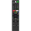 ROLLGAN Telecomando di ricambio RMF-TX300E compatibile con TV Sony KD-49XE8004 KD-75XE8596 KD-43XE8096 KD-43XE8004 KD-43XE8077 KD-43XD8005 KD-43XD8099 KD-43XD8099 D-55XEE 9305 KD-55SD8505 KD-55XD8505