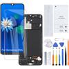 H&LYCYJ Display Schermo per Samsung Galaxy A30s TFT A307F A307FN A307G A307GN LCD Schermo Kit di Ricambio Assembly con Cornice (Senza impronte digitali)