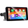 islxuox Schermo automatico di Android dello schermo del gioco dell'automobile di Apple a 7 pollici, Tablet dell'automobile con Bluetooth/FM/AUX, supporto Mirror Link/Voice Control/navigazione GPS