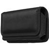 AQ Mobile Custodia per Samsung Galaxy A14 5G, horizontale, Clip per Cintura, in Tessuto