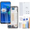 H&LYCYJ Display Schermo per Samsung Galaxy A34 TFT A346E A346B A346B/DS LCD Schermo Kit di Ricambio（Nero con Cornice, Senza Impronte Digitali）