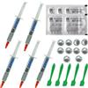 GD高导 GD900 Pasta termica (4 g*5 PCS) Premium Performance Conducibile pasta termica per tutti i processori (CPU PC LED) Dissipatore di calore Compound silicone Plaster sicuro applicazione non conduttiva