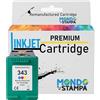 Mondo Stampa Cartuccia d'Inchiostro Tricromia compatibile con HP 343 C8766EE Serie DeskJet OfficeJet PhotoSmart PSC