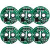 fasient Condensatore Super 6 Pezzi 2,5 V con Piastra Limite modulo Scheda di Protezione, Adatto per Scheda di Protezione Super condensatore