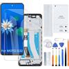 H&LYCYJ Schermo display per Moto G32 XT2235-1 XT2235-2 LCD schermo di ricambio assembly kit con telaio