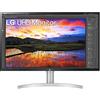LG Monitor UHD 32UN650P, 32, 4K, 60Hz, 5ms GtG, pannello IPS, HDR 10, AMD FreeSync, Smart Energy Saving, HDMI, Displayport, bianco