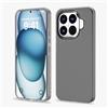 YUXING Cover per VIVO Y20/Y20S/Y20i/Y11S/Y12A/Y12S - Custodia Antiurto in PC & TPU, Finitura Opaca Anti-Impronte, Anti-Graffio, Design Elegante per Lavoro e Uso Quotidiano(Nero)