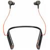 POLY Plantronics Voyager 6200 UC Bluetooth Neckband Headset mit Earbuds, schwarz