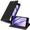Cadorabo Custodia Libro per Xiaomi Mi MAX 2 in NERO DI NOTTE - con Vani di Carte, Funzione Stand e Chiusura Magnetica - Portafoglio Cover Case Wallet Book Etui Protezione