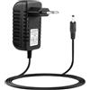 Unikeen Cavo di ricarica per Alexa Echo Dot 1st 2nd Gen Echo Show 5, 15 V 2 m, adattatore di rete per Echo Dot con orologio, Echo Look Echo Link Fire TV 2nd Gen