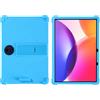 INSOLKIDON Compatibile Per TCL TAB A1 Plus 12.2 inch 9445X Tablet Custodia protettiva in Silicone Cover con Funzione di Supporto Custodia protettiva con copertura totale contro le cadute (Azzurro)