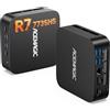 ACEMAGIC M1 AMD Ryzen 7 7735HS Mini PC (8C/16T, jusqu'à 4,75GHz), 24GB LPDDR5 512GB NVMe SSD Mini Desktop Computer,Windows 11 Pro/4K Triplo Display/WiFi 6/BT 5.2 Micro Gaming PC