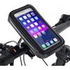 Generic Supporto per telefono impermeabile per bici e moto, supporto universale per smartphone extra large fino a 165 x 80 mm, compatibile con touchscreen e custodia antiurto