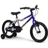 Huffy Bicicletta Literide da 16 pollici, ametista viola, per bambini dai 4 ai 6 anni