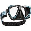 Scubapro Synergy Mini Mask CLR/WHI-SLV - Kit di regolatore per immersioni in acqua fredda, unisex, per adulti, Clear/White/Silver, One Size