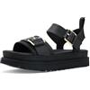 UGG Sandali Goldenstar Villa in Pelle Nera