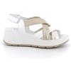 IGI&Co 1163122 Sandali con zeppa da donna bianco e beige con strap