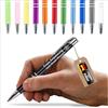 Unikat Branding Penna personalizzata con incisione, acciaio inox, 1 pezzo | Refill nero, corpo in metallo anodizzato, incisione su due lati, regalo e articolo promozionale per aziende, club ed eventi