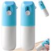 Generico 2 in 1 gommas termica per carta con Taglierino Retrattile, 2*20ml Cancellatore Etichette,Strumento Portatile Per Coprire Testi Stampati su Etichette Ricevute e Pacchi Proteggi la Tua Privacy con Click
