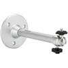 Generico Compatibile con il supporto for proiettore Salange, supporto for proiettore da soffitto girevole a 360°, supporto for proiettore da 1/4 in alluminio for proiettore HY300(Sliver 22CM)