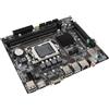 Kavolet Scheda Madre del Computer ITX H110 DDR4 USB3.0 M.2 Scheda Madre Nvme 1151 da Gioco LGA