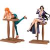 Banpresto One Piece GRANDLINE JOURNEY SPECIAL Nami E Boa Hancock Set Di 2 Figure