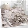 Mazovia Tappeti Moderno Abstracto Tappeti - Tappeto per Soggiorno, Camera da Letto, Sala da Pranzo, Ufficio - Pile Corto - Certificato OEKO-TEX Tappeto - Morbido Tappeti - Beige - 160 x 230 cm