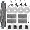 S YTALAND Set di accessori compatibile con robot aspirapolvere Mova E40 Ultra, pezzi di ricambio con 1 spazzola principale, 4 filtri HEPA, 4 salviette, 4 spazzole laterali, 4 sacchetti per la polvere