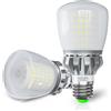 JIUYUAN Lampadina LED E27, 27W (Equivalenti a 250W) 6000K Luce Bianco Freddo 3760 Lumen, Lampadine E27 LED A60, Angolo del Fascio di 360 Gradi, Non Dimmerabile, Lampada LED, Pacco da 2