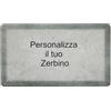 Markotex Zerbino Personalizzato 39x68 cm - Tappeto ingresso Esterno/Interno con Nome, Testo, Antiscivolo, Ultra Assorbente, Lavabile in Lavatrice, Fondo in Gomma Naturale (Pietra Verde, Personalizzato)