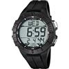 Calypso Orologio Digitale Sport Uomo Gomma - 10 ATM, Data, Cronografo, Doppio Fuso, Luce, Allarme, 12/24 h - K5607 Color Splash