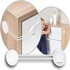 Reer - Fusibile multiplo per armadio, cassetto e molto altro, da esperti di sicurezza dei bambini, bianco
