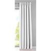 Gardinenbox 1er-Pack Verdunkelungsvorhang »Newyork« Passanti nascosti per Tenda Termica Blackout, insonorizzante, con Nastro Arricciato, 202020610, Poliestere, Bianco, HxB 245x140 cm
