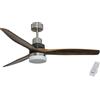 Bastilipo 7869-San San Remo Ventilatore da soffitto LED con telecomando, Legno