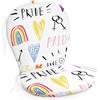 BL BELUM BELUM | Cuscino per sedia da esterno Modello Pride 5 Misura Prodotto: Sedile: Larghezza: 48 cm/Lunghezza: 42 cm Schienale: Larghezza 48 cm/Lunghezza: 48 cm