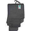Petex 95010 Tappetino in Gomma nero anteriore e Posteriore Compatibilità con FIAT 500 312 PANDA 169 Panda Hatchback 312, 319 500 C 312