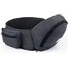 GAGAKU Hipseat Marsupio Marsupio ergonomico per neonati, leggero, con tasca portaoggetti, per bambini da 0 a 36 mesi - Grigio scuro
