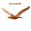 Nagina International Uccello volante artigianale in legno fatto a mano 3D (tridimensionale) modello con ali | Idee regalo funzionali esclusive per la casa e la decorazione | Scultura da appendere sul tetto e sulla parte