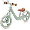kk Kinderkraft Kinderkraft FLY PLUS 2 Bicicletta bambini, Leggero Bici Senza Pedali, Stile Retro, Magnesium, Design retro, fino 2 Anni, Struttura leggera, 2.8kg, Sellino regolabile, Verde