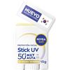 Beiersdorf NIVEA SUN - Stick UV al tatto setoso SPF 50+ - Protezione solare viso esperta - zone delicate del viso - Tecnologia coreana - invisibile, resistente al sudore e senza profumo - tutti i tipi di pelle