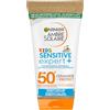 Ambre Solaire Garnier Ambre Solaire Latte solare ipoallergenico SPF50+ per bambini Sensitive Expert+ da viaggio - 50 ml